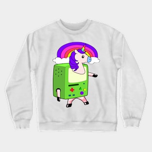 Uni - Remote Me - Green Crewneck Sweatshirt